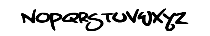 Grand Stylus Font UPPERCASE