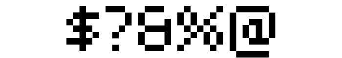Grand9K Pixel Regular Font OTHER CHARS