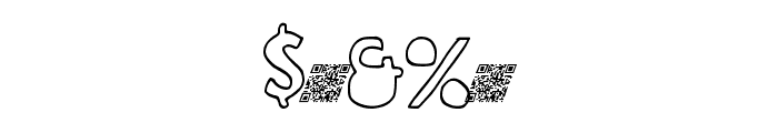 GrandCircleDT Font OTHER CHARS