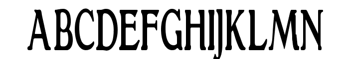 GranthamCondensed Roman Font UPPERCASE