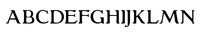 GranthamLight Font UPPERCASE
