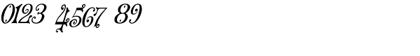 Granville Oblique Font OTHER CHARS