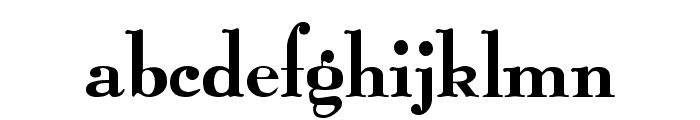 Graphic Regular Font LOWERCASE
