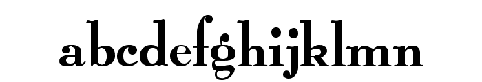 GraphicLight Font LOWERCASE
