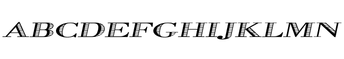 Graphis-Oblique Font LOWERCASE