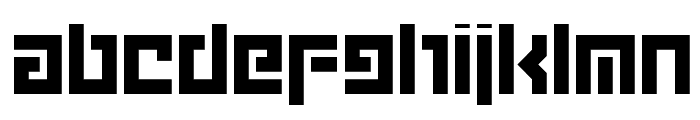 Grapple BRK Font LOWERCASE