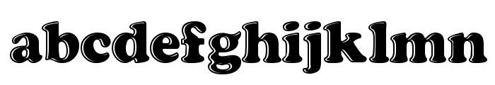 Grease Font LOWERCASE