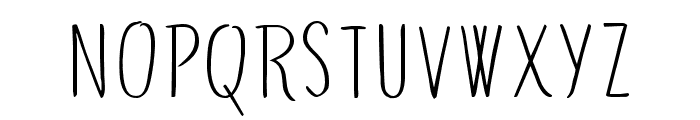 GreenSurf-Regular Font LOWERCASE