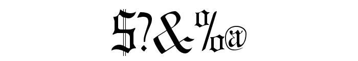 GregorianFLF Font OTHER CHARS