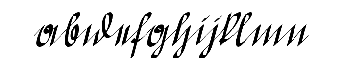 Greifswaler Deutsche Schrift Font LOWERCASE