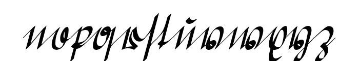 Greifswaler Deutsche Schrift Font LOWERCASE