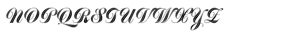 Greyton Scriptâ„¢ Std Font UPPERCASE