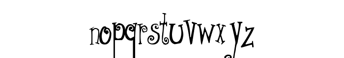 Greywolf Quirk Font LOWERCASE