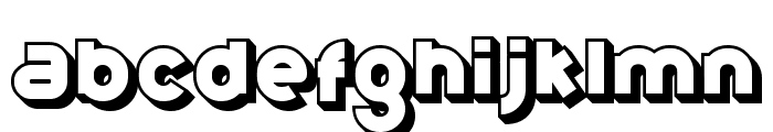 Gribal Shadow Demo Font LOWERCASE