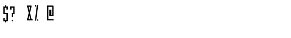 Gridlock Bold Font OTHER CHARS