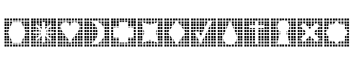 Grids n Things Font UPPERCASE
