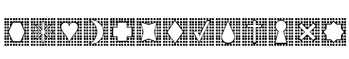 Grids n Things Font LOWERCASE