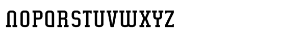 Gringo Serif Narrow Medium Font UPPERCASE