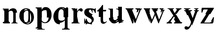 Grotto Font LOWERCASE
