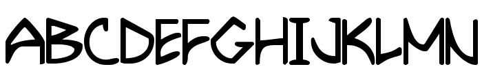 Grrrrrr Regular Font LOWERCASE