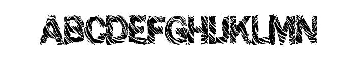 GrungeShack Font UPPERCASE
