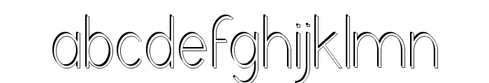 GrutchGroteskShaded Condensed Light Font LOWERCASE