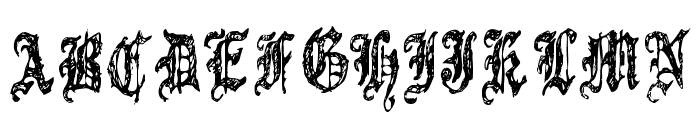 Grymmoire Font UPPERCASE