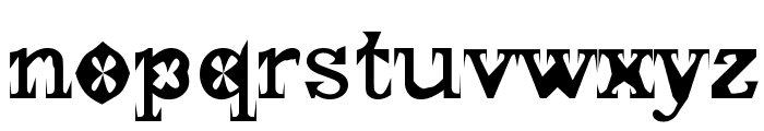 Gscript Font LOWERCASE