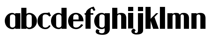 Guanine-Regular Font LOWERCASE