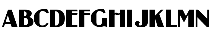 Guanine Font UPPERCASE