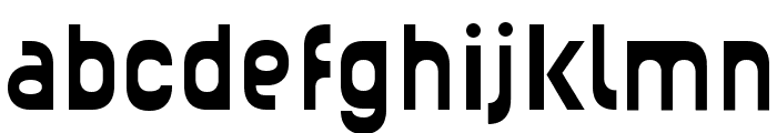 Guhly-Boldreduced Font LOWERCASE