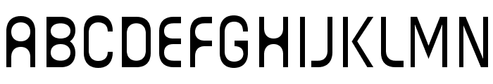 Guhly-Lightreduced Font UPPERCASE