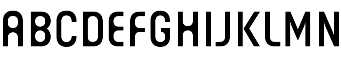 Guhly-Regularreduced Font UPPERCASE