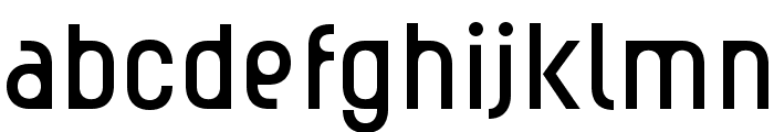 Guhly-Regularreduced Font LOWERCASE
