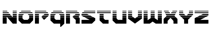 Gunner Storm Halftone Font LOWERCASE
