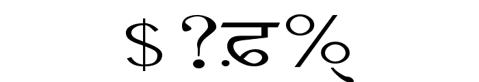 GurbaniKalmi Font OTHER CHARS