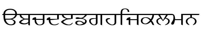 GurbaniKalmi Font LOWERCASE
