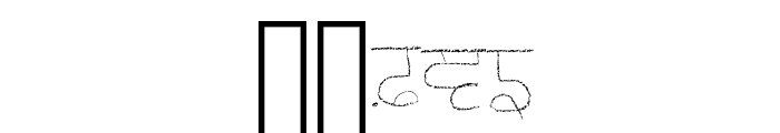 Gurmukhi Chalk script Regular Font OTHER CHARS