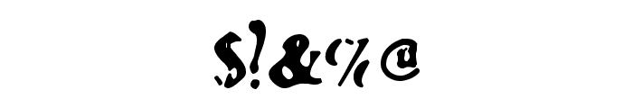 GutenbergsGhostM Font OTHER CHARS