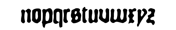 GutenbergsGhostM Font LOWERCASE