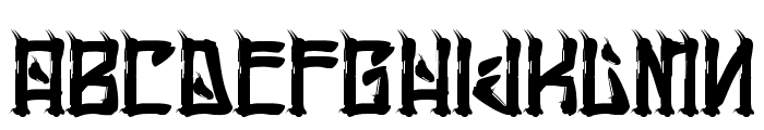 H74 Chingon Regular Font LOWERCASE