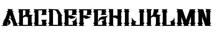 H74 Dirty Sanchez Font LOWERCASE