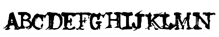 H74 Proclivity dark Font UPPERCASE