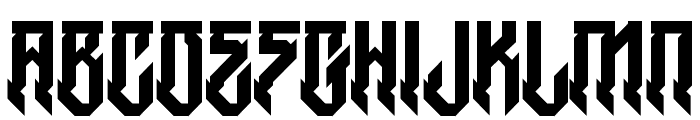 H74 Witches Regular Font LOWERCASE
