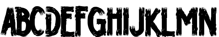 H74 Wizard Tit Regular Font LOWERCASE