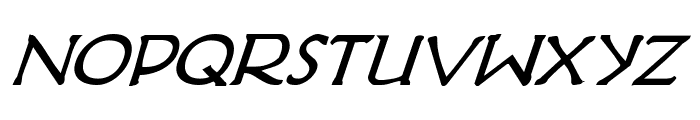 Hadriatic Bold Italic Font LOWERCASE