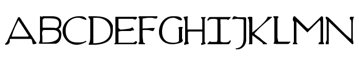 Hadriatic Font UPPERCASE