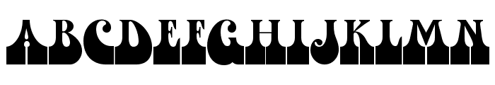 Haight-Ashbury HM Font UPPERCASE
