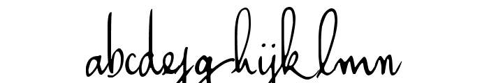 Haiku's Script v.08 [upgrade] Font LOWERCASE