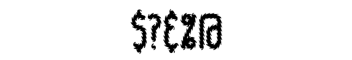 Hairball BRK Font OTHER CHARS